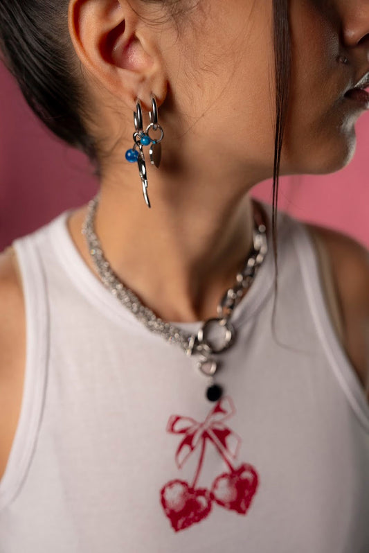 Mono boucle BLUE SPLASH bazar bidule