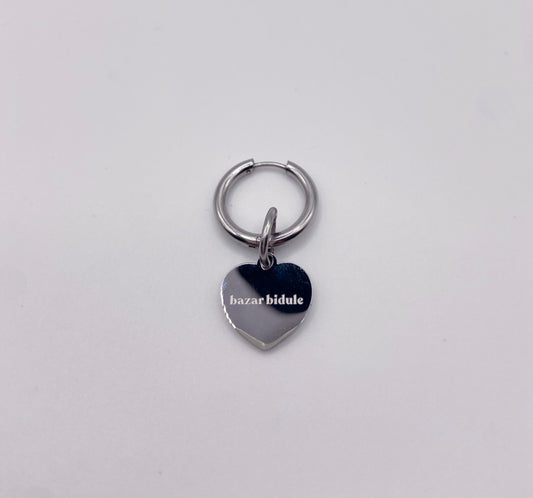 Mono boucle BB argent bazar bidule