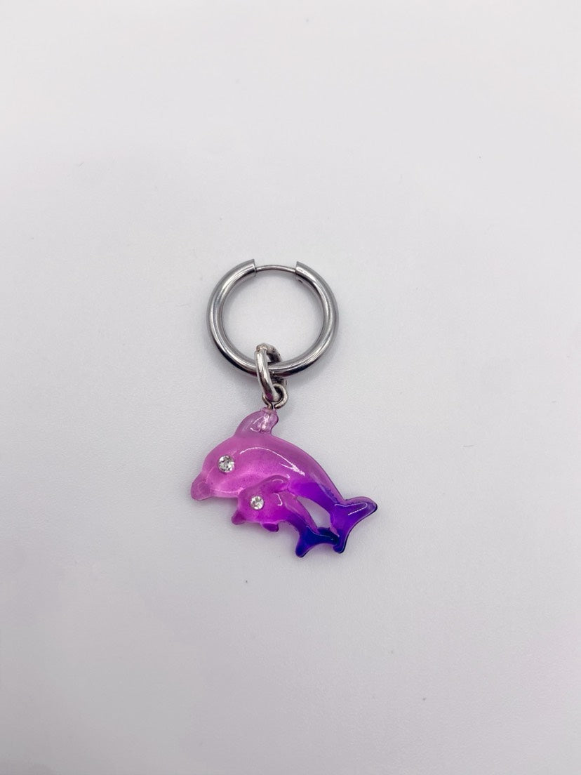 Mono boucle PURPLE SPLASH bazar bidule