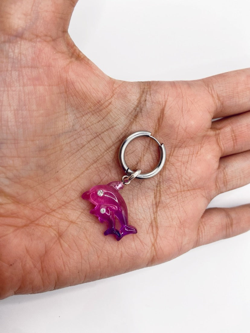 Mono boucle PURPLE SPLASH bazar bidule