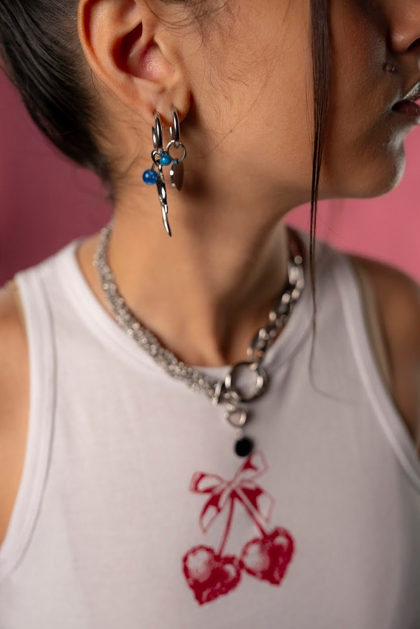 Mono boucle BLUE SPLASH bazar bidule