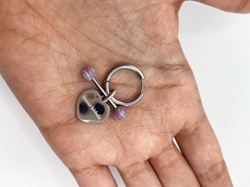 Mono boucle TOXIC LOVE bazar bidule